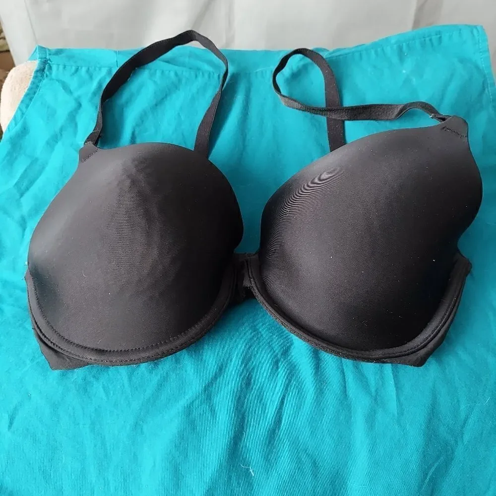 VICTORIA'S secret Black perfect coverage underwire 32DD